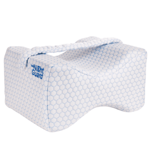 The Night Guard Deluxe kniekussen – aanpasbaar beenkussen 8–15,5 cm met koelende Ice Silk hoes