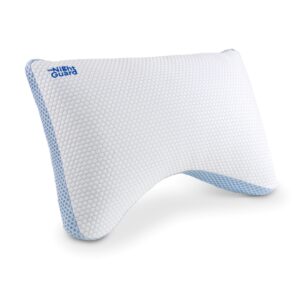 The Night Guard Deluxe hoofdkussen met aanpasbare traagschuimsnippers (65×35 cm)