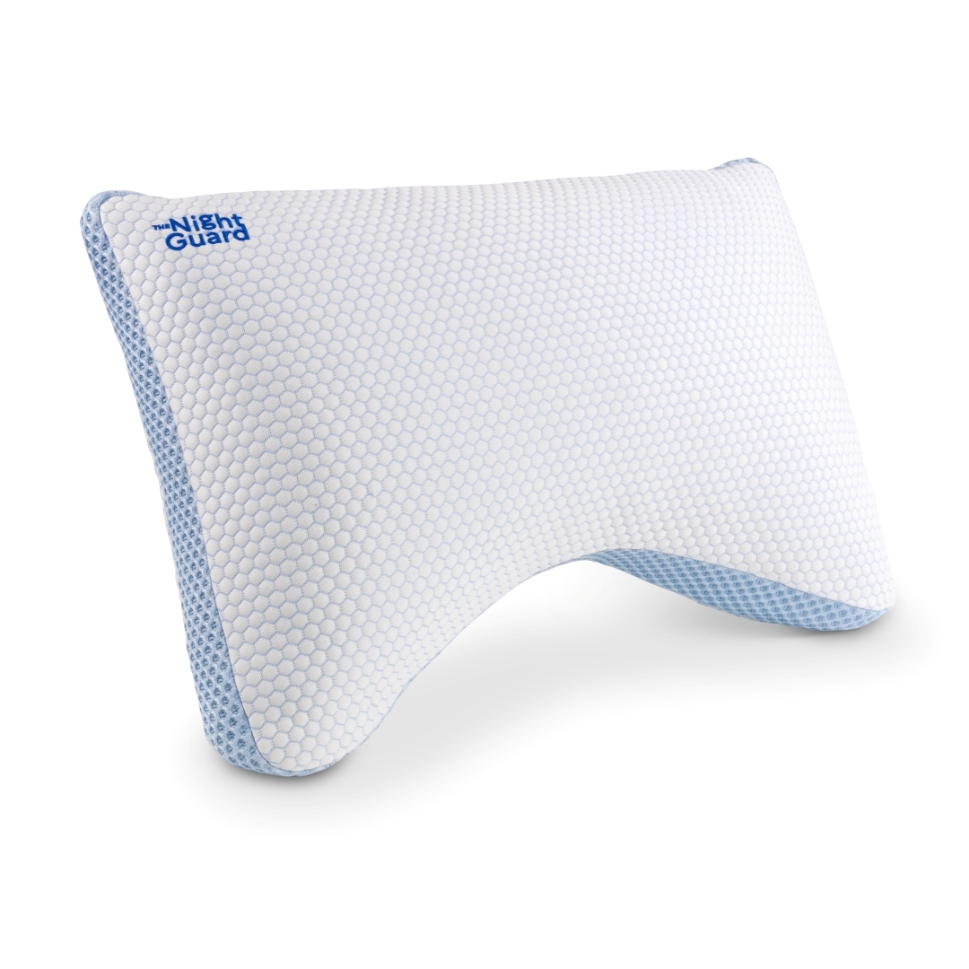 The Night Guard Deluxe hoofdkussen met aanpasbare traagschuimsnippers (65×35 cm)